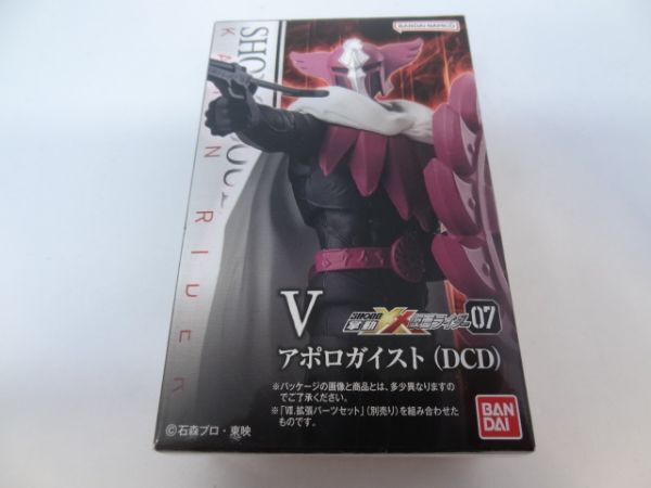 ★新品★掌動-XX 仮面ライダー07 「Ⅴ アポロガイスト(DCD)」 検)仮面ライダーディケイド SHODO-XX ダブルクロス 掌動拍卖