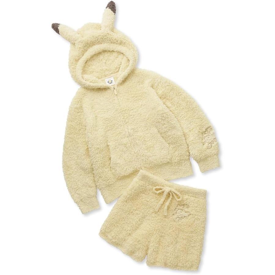新品未使用 ポケモンスリープ ピカチュウパーカ&ショートパンツセット フリーサイズ ジェラートピケ レディース拍卖