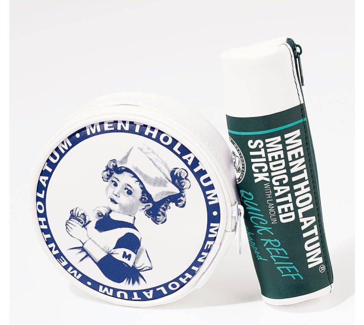 GLOW2022年6月号付録★メンソレータム リップ型&軟膏型ポーチ!拍卖