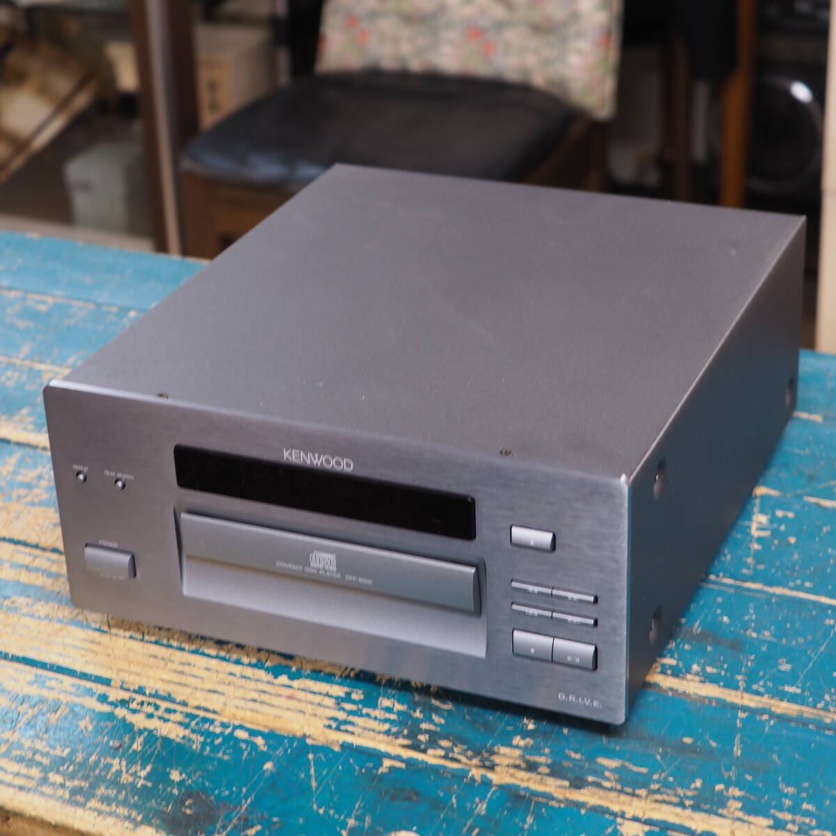 KENWOOD ケンウッド DPF-5002 CDプレーヤー 読み込みが非常に悪いためジャンク品です拍卖