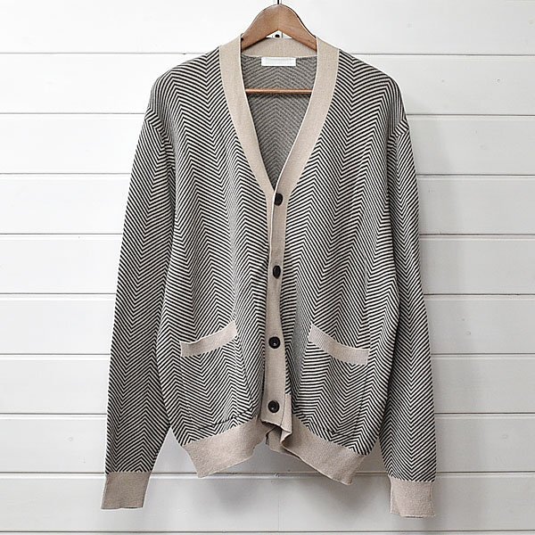 SENSE OF PLACE URBAN RESEARCH カーディガン へリンボーン アーバンリサーチ センスオブプレイス|25i1854拍卖