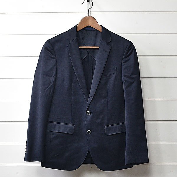 ナノユニバース 3ピース スーツ 44 ネイビー nano universe|25i1809拍卖