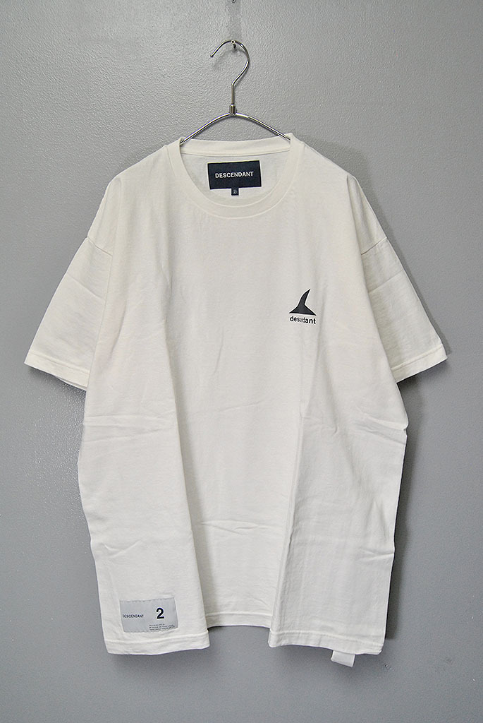DESCENDANT BOX SS T-SHIRT ディセンダント ボックス ロゴ 半袖 Tシャツ 24SS ホワイト 2拍卖