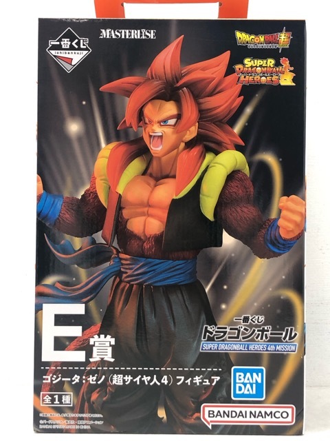 082/X597★一番くじ ドラゴンボール E賞 ゴジータ:ゼノ(超サイヤ人4) フィギュア 未開封品拍卖