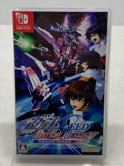 054/S533★中古★機動戦士ガンダムSEED BATTLE DESTINY REMASTERED Nintendo Switch拍卖