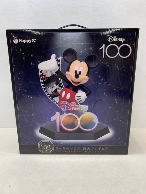 101/S546★未開封★Happyくじ Disney ディズニー100 Last賞 ミッキーマウス 特大フィギュア 未開封品拍卖