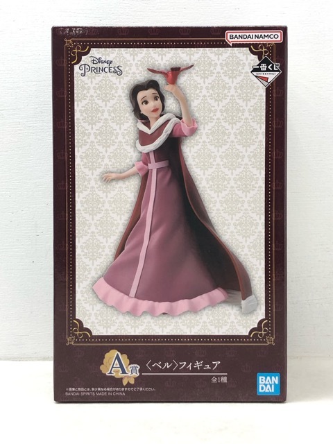 101/X633★一番くじ ディズニープリンセス Dreaming Flowers A賞 ベル フィギュア 美女と野獣 開封品拍卖