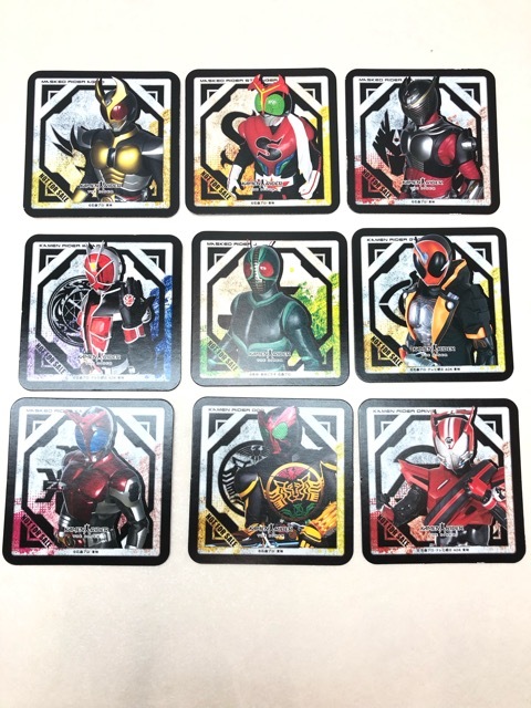096/X670★仮面ライダー ザダイナー KAMEN RIDER THE DINER コースター 9枚セット拍卖