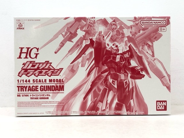 113/X563★1/144 HG トライエイジガンダム 「ガンダムトライエイジ」 プレミアムバンダイ限定 ガンプラ プラモデル 未組立拍卖