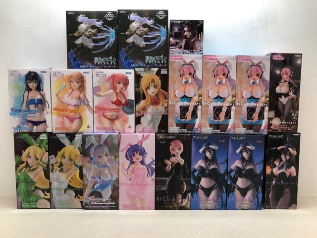 091/KY632 ★フィギュア まとめ オーバーロード/すーぱーそに子/葬送のフリーレン/ソードアートオンライン(他) 同梱不可拍卖