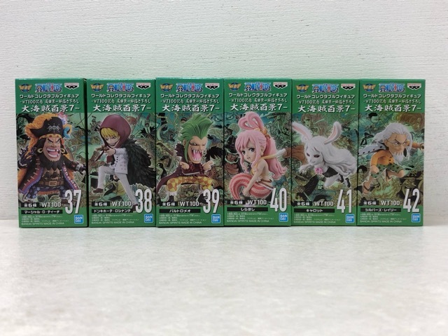 077/X622★ONE PIECE ワンピース ワールドコレクタブルフィギュア 大海賊百景7 全6種コンプリートセット 未開封品拍卖