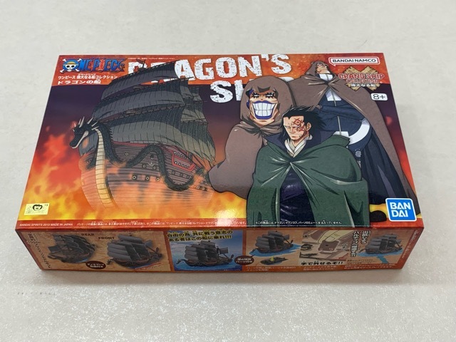 115/S542★未使用★ONE PIECE ワンピース 偉大なる船(グランドシップ)コレクション ドラゴンの船 プラモデル 未組立品拍卖