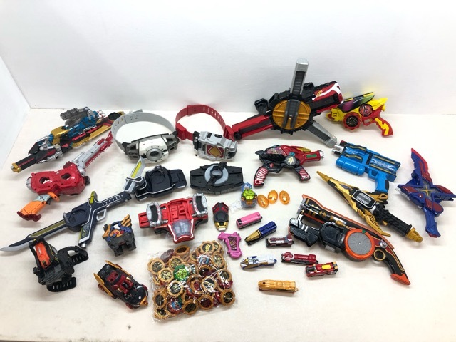 094XY176★仮面ライダー 戦隊 ベルト 武器 アイテムなど いろいろまとめ ジャンクセット 同梱不可拍卖