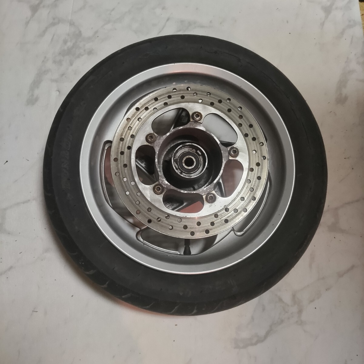 横浜発 グランドマジェスティ250 フロントホイール SG15J 純正ホイール Gマジェ ヤマハ YAMAHA ビッグスクーター拍卖