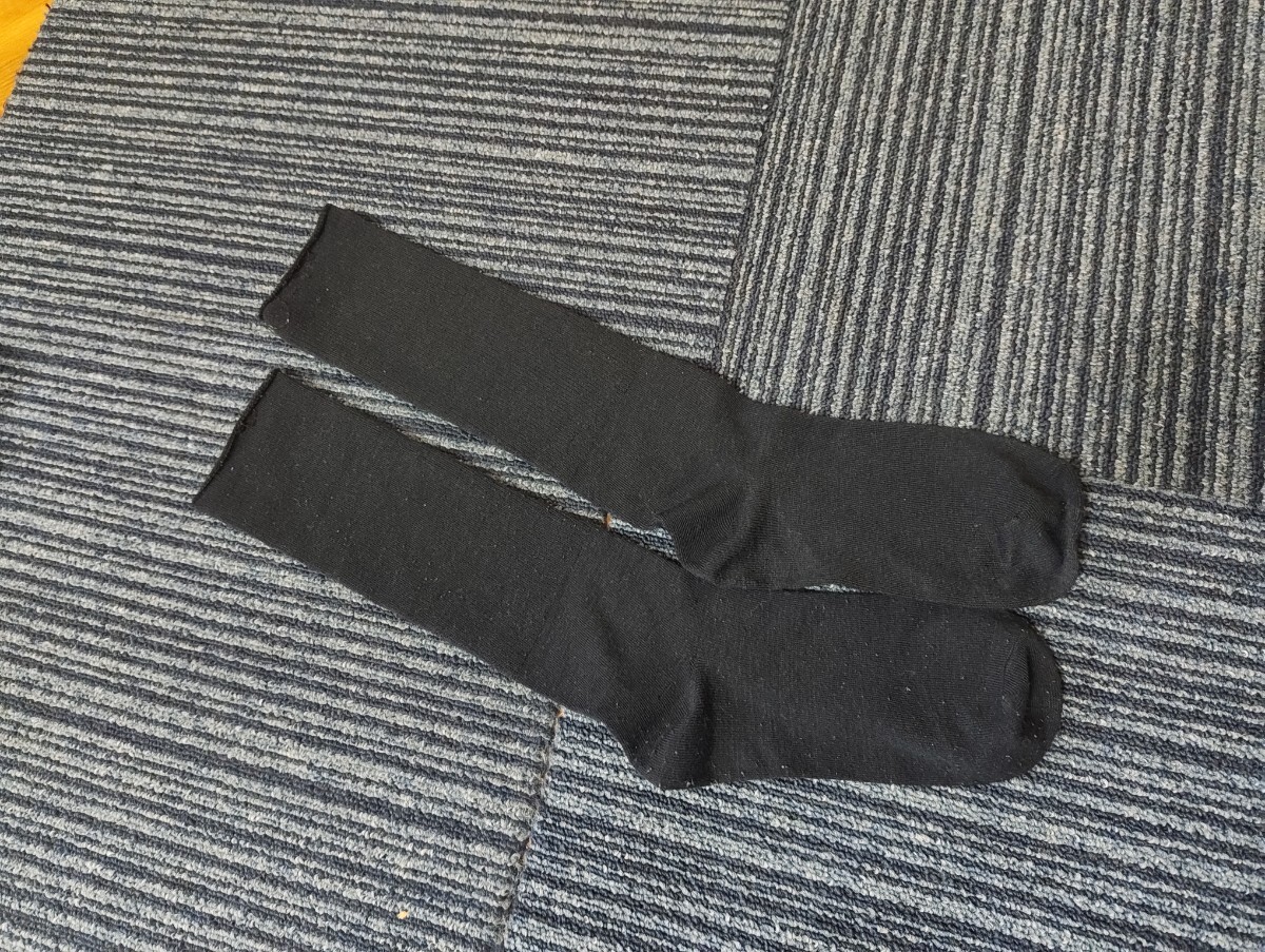 ハイソックス 紺色拍卖