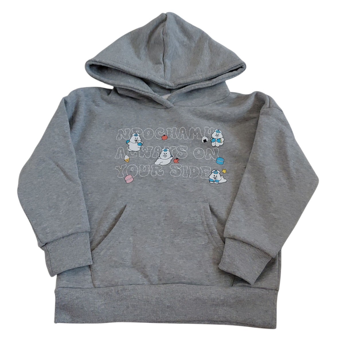 ☆タグ付き☆んぽちゃむの裏起毛パーカー(120cm)拍卖