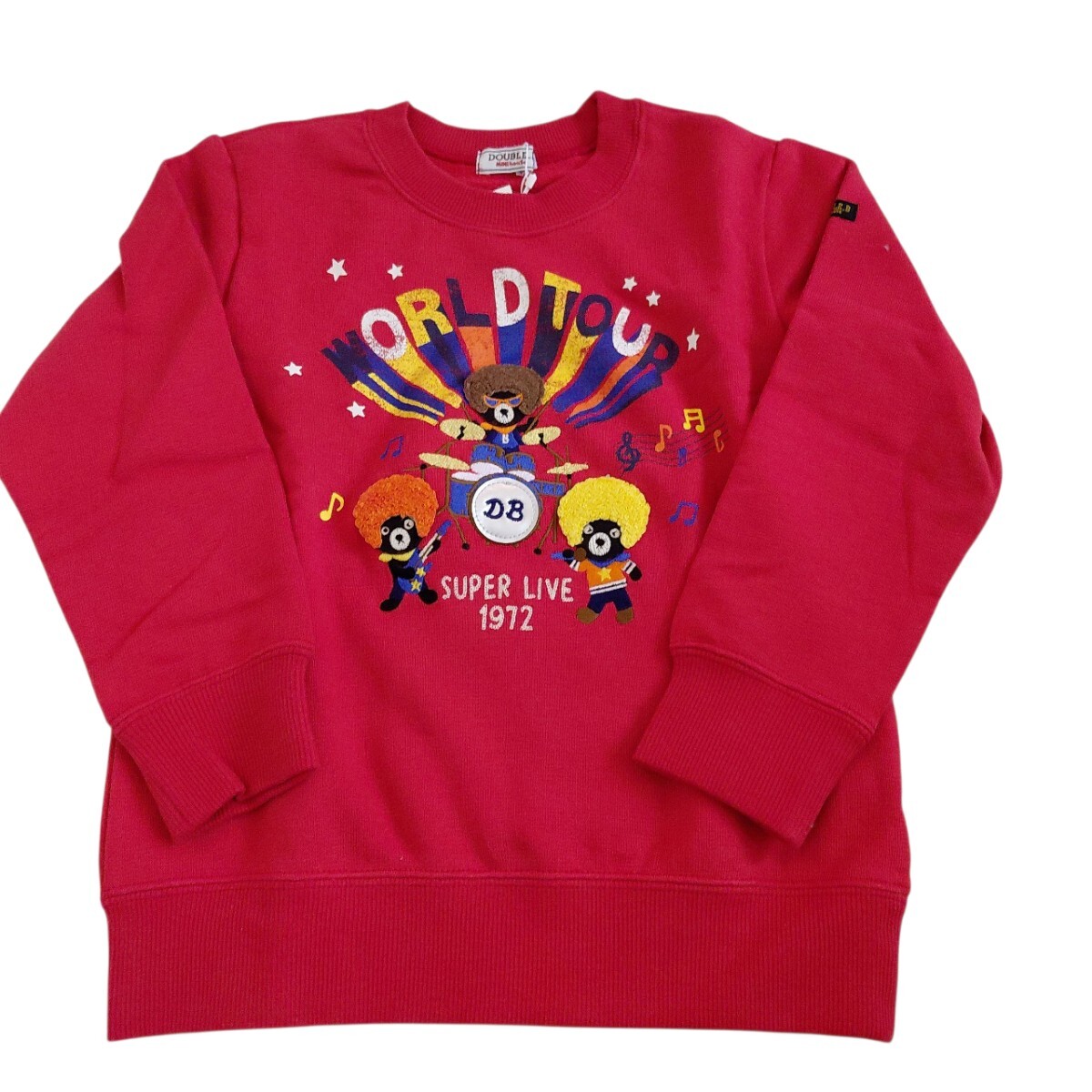 ☆タグ付き☆ダブルBのアフロB-君のトレーナー(110cm)拍卖