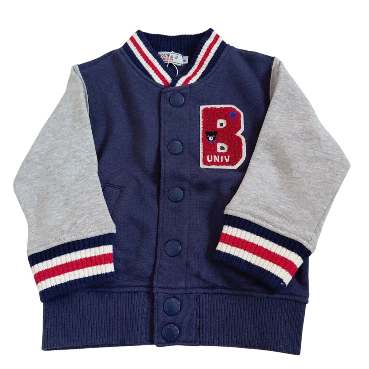 ☆半額以下☆タグ付き☆ダブルBのジャンパー(80cm)拍卖