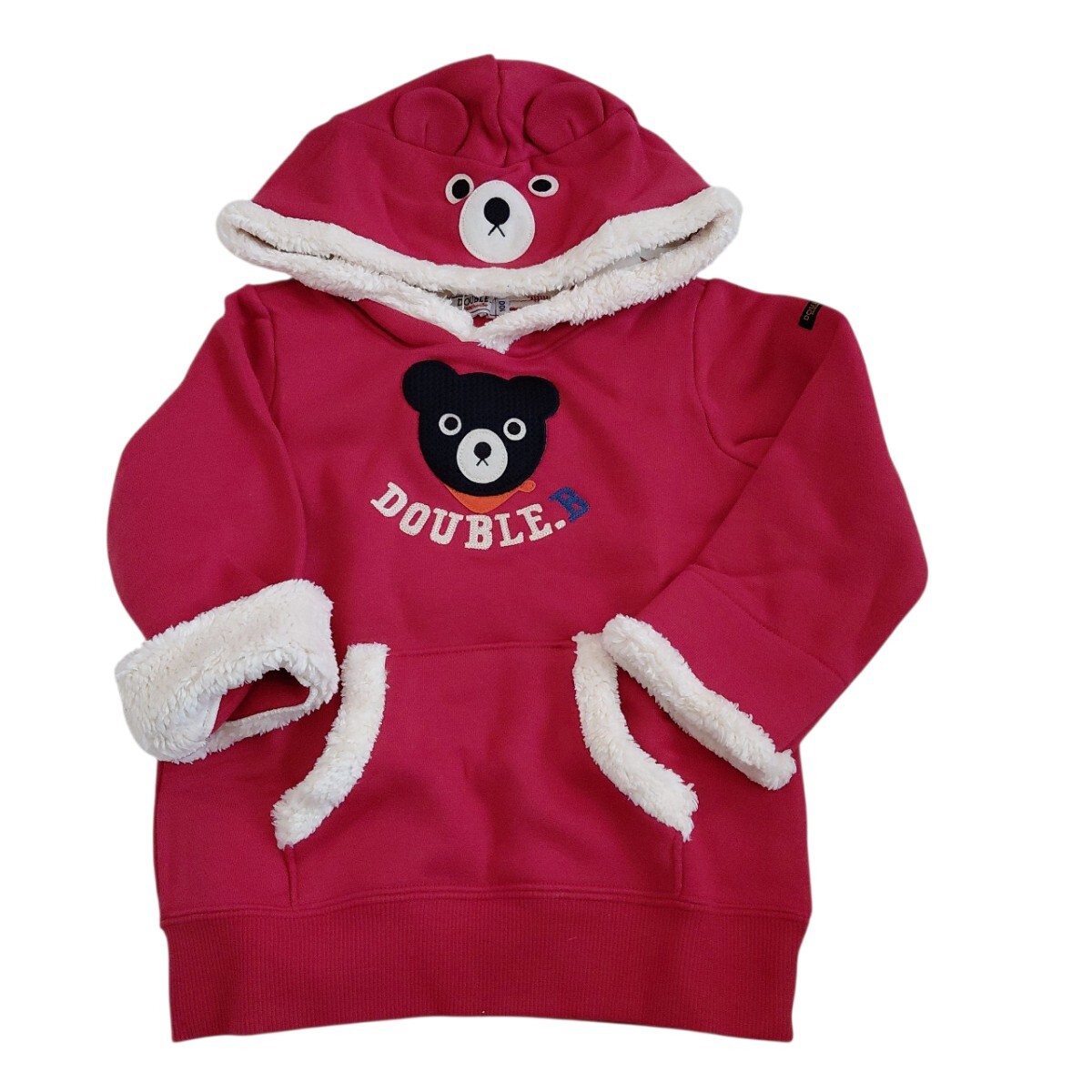 ☆半額以下☆タグ付き☆ダブルBの裏起毛トレーナー(100cm)拍卖