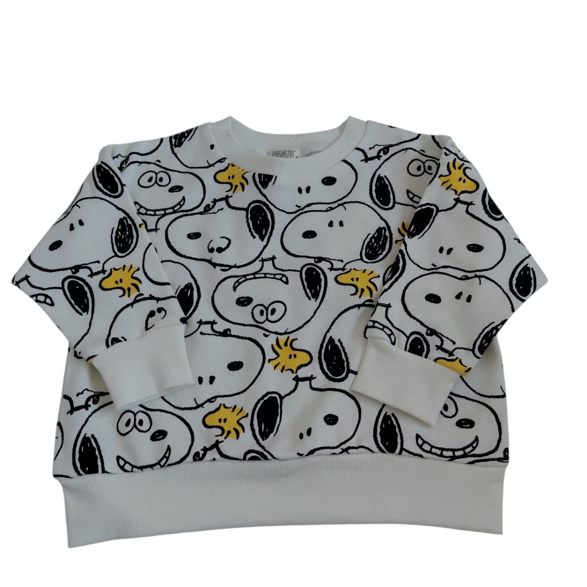 ☆タグ付き☆スヌーピーの裏起毛トレーナー(90cm)拍卖