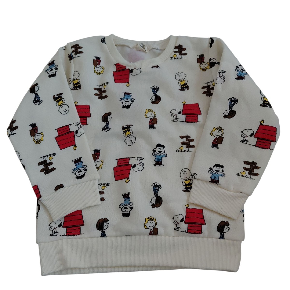 ☆タグ付き☆スヌーピーの裏起毛トレーナー(95cm)拍卖