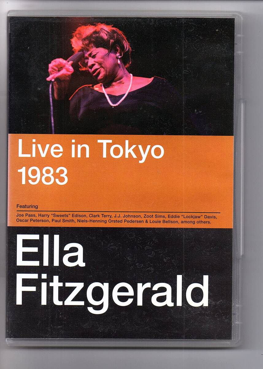 【JAZZ DVD・セル版・非レンタル品】「Live in Tokyo 1983 Ella Fitzgerald エラ・フィッツジェラルド」J・パス,O・ピーターソン,Z・シムズ拍卖