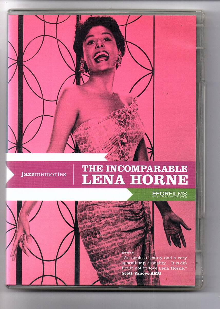 【JAZZ DVD・セル版・非レンタル品】「THE INCOMPARABLE LENA HORNE レナ・ホーン」EFORFILMS 2869027拍卖