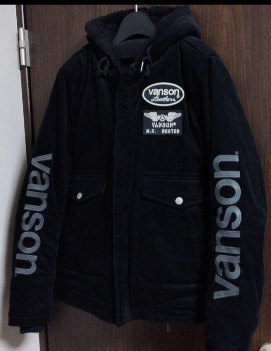 vanson バンソン 裏ボアジャケット 美品拍卖