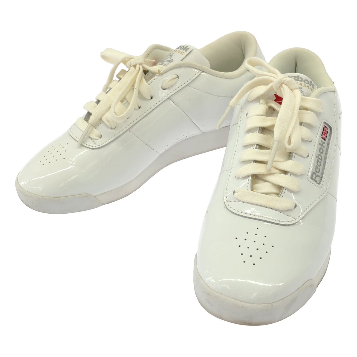 JUNYA WATANABE COMME des GARCONS×Reebok CLASSIC 2009SS パテントスニーカー JC-K104-051 EF6334 ホワイト 24cm ITI27C297EAU拍卖