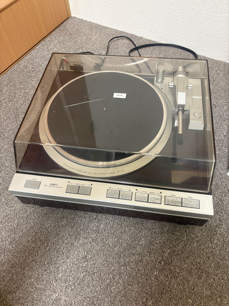 DENON DP-47F レコードプレーヤー ジャンク拍卖