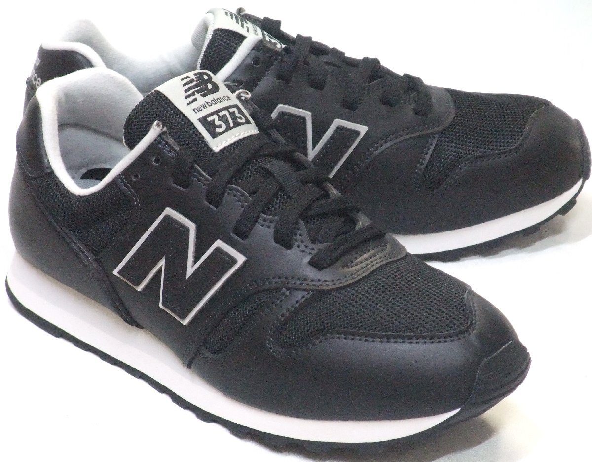 送料無料 new balance ニューバランス ML373 PK2 クラシックランニング ブラック 27.0cm 2Eワイズ ライフスタイル スニーカー拍卖