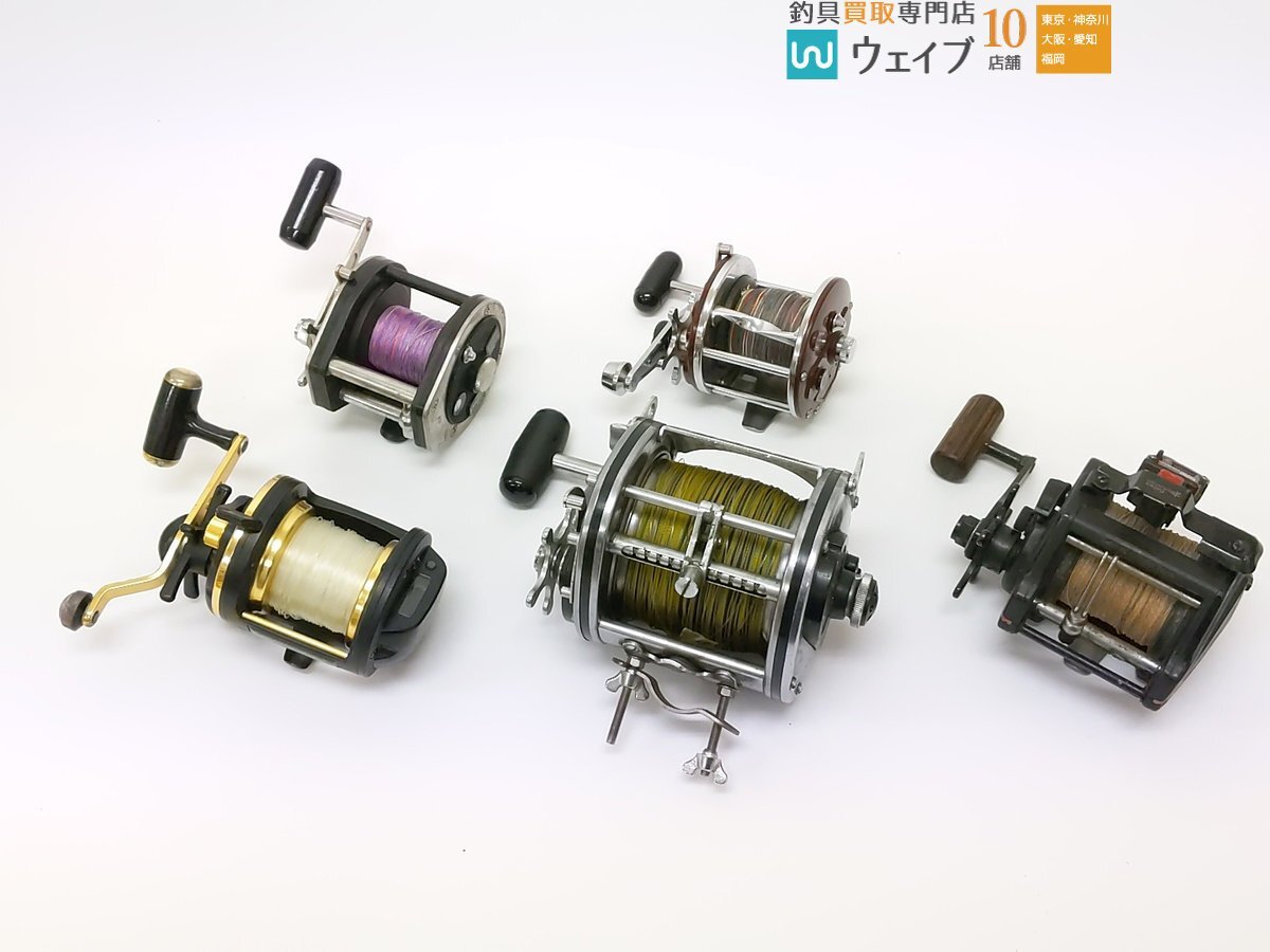 ダイワ グランドウェーブ-X 40SHC・棚ハンター SS-60、リョービ アドベンチャー 80L 他 計5点セット ジャンク品拍卖