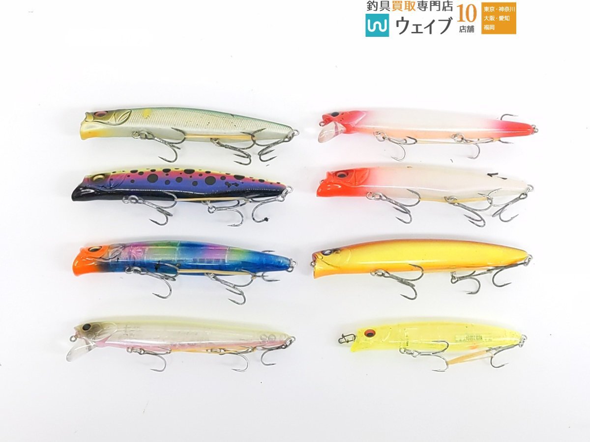 メガバス カゲロウ MD 98F・カゲロウ MD 125F・ブルーブルー アイザー 125F 他 計8個 中古ルアーセット拍卖