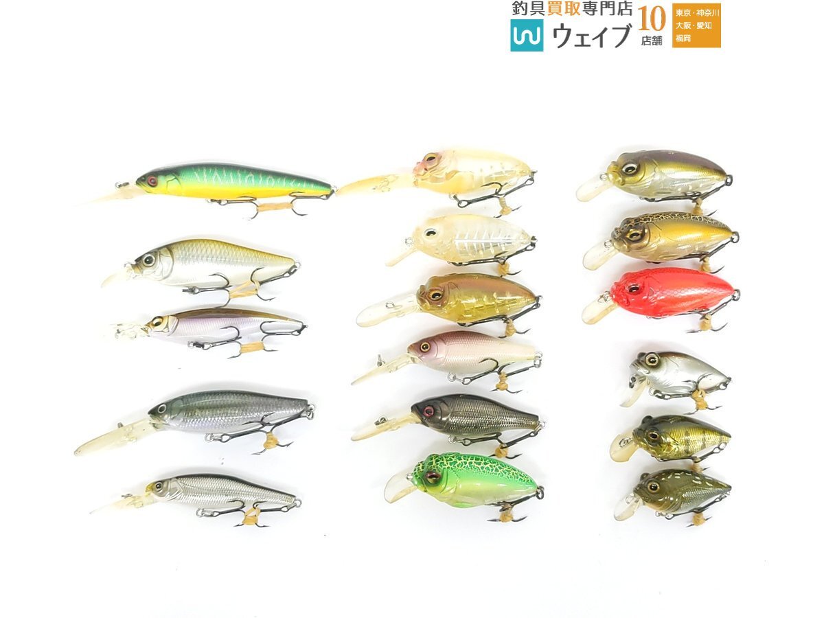 メガバス サイクロン MD-X・グリフォンゼロ・グリフォン SR-X・ライブX マーゲイ・ディープX・フラップスラップ 他 計17点 中古拍卖