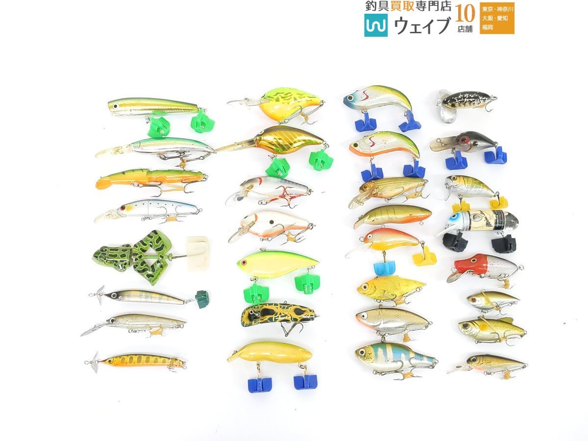 ストーム ウィーワート・ティムコ チャグペッパー・ダイワ T.D.ハイパーミノー・コーモラン ミニバド 他 計31点 中古バスルアー拍卖