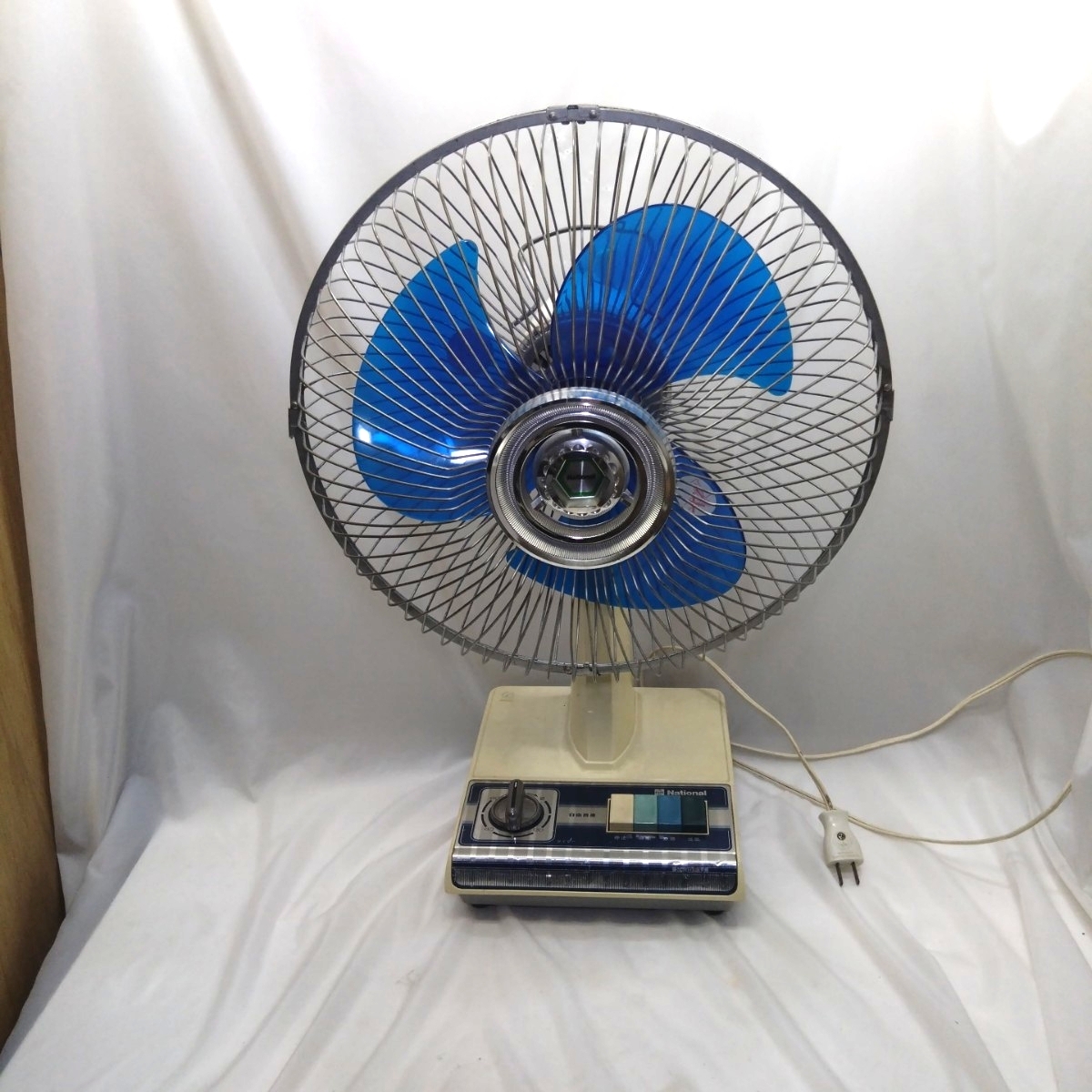 【動作確認済】ナショナル National F-30F1J 30cm 卓上扇 扇風機 3枚羽根 昭和レトロ 希少 松下電器 送料無料 ヤフオクにも多数出品中拍卖