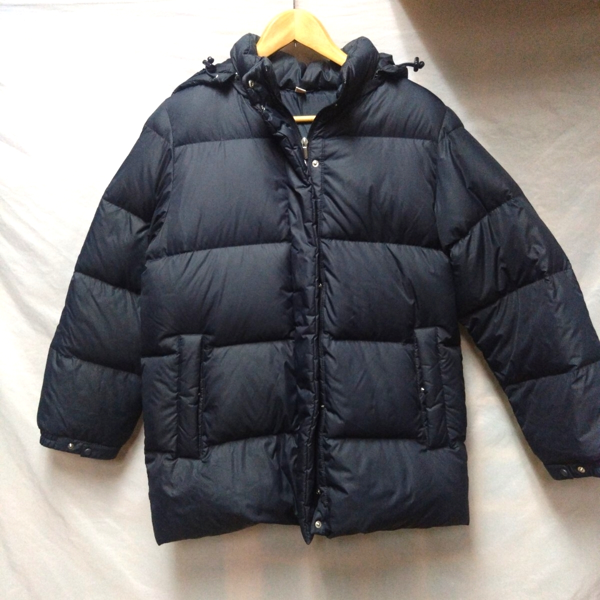 XLサイズ レディース ダウンジャケット UNIQLO 217‐015855(44-02) ユニクロ フード 脱着可 ヤフオクにも多数出品 拍卖