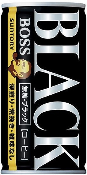 ボス 無糖ブラック 185g缶1ケース30本拍卖