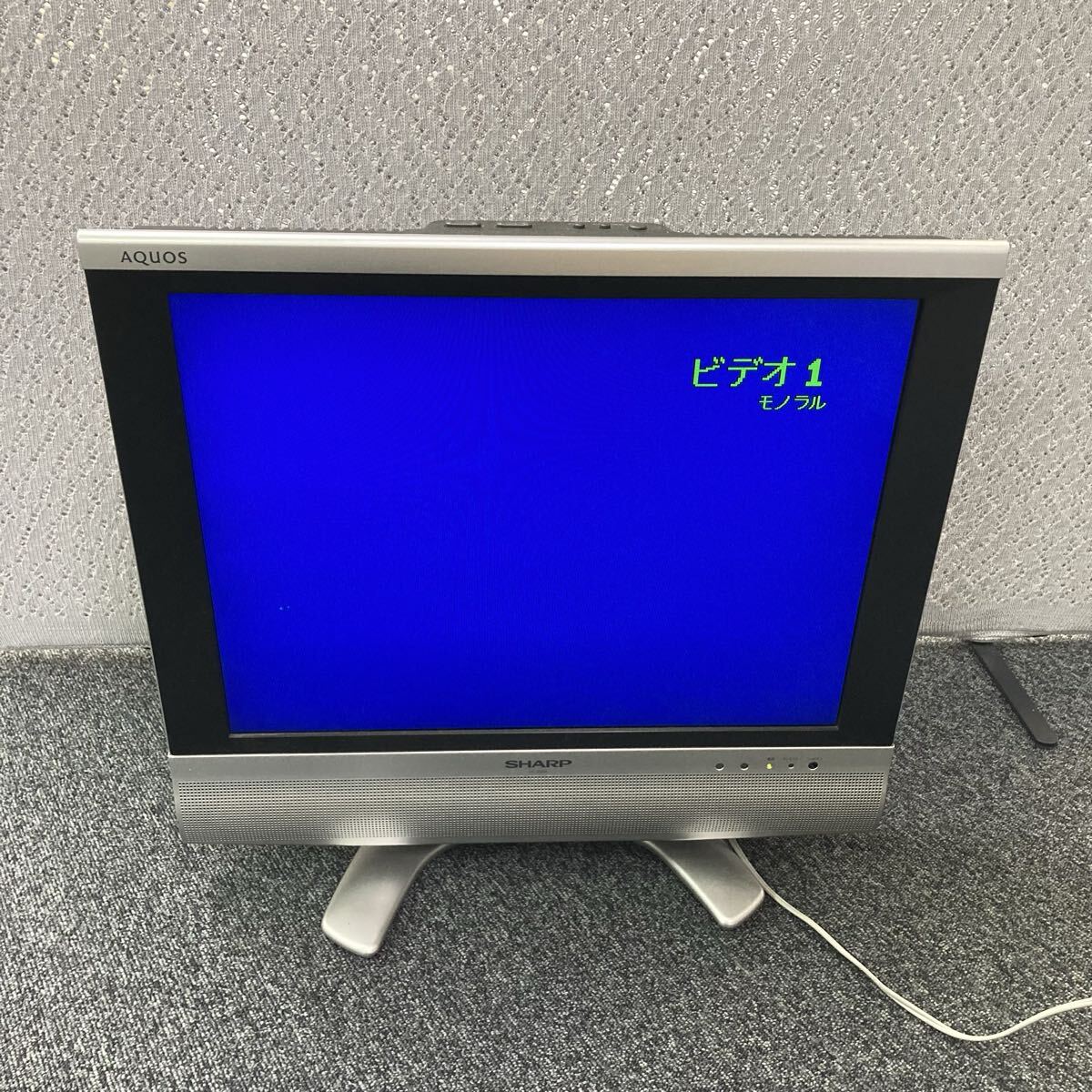 液晶カラーテレビ SHARP シャープ LC-20S4-S AQUOS アクオス 20型 画面確認済み拍卖