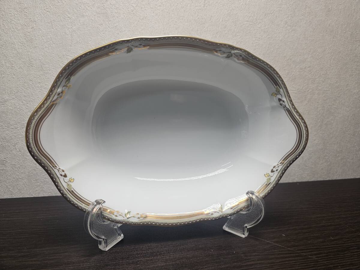 【N09】3枚 ノリタケ コンテッサ オーバルプレート Noritake CONTESSA 1485拍卖