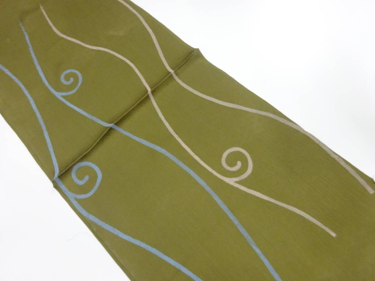 【1円スタート】 上質 未使用品 正絹 帯揚げ (AJCJ1K3F-024)拍卖