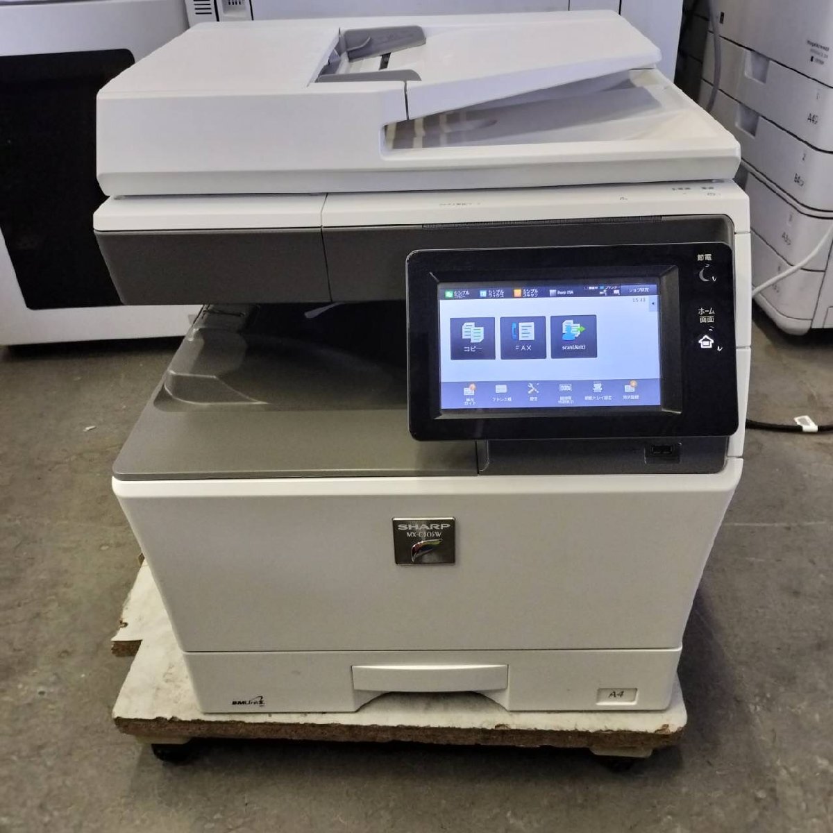 ◇特価SHARP シャープ MX-C305W ☆A4デジタルフルカラー複合機☆印字85041枚 C/F/P/S 両面印刷 Wi-Fi 【E1013M3BH】拍卖