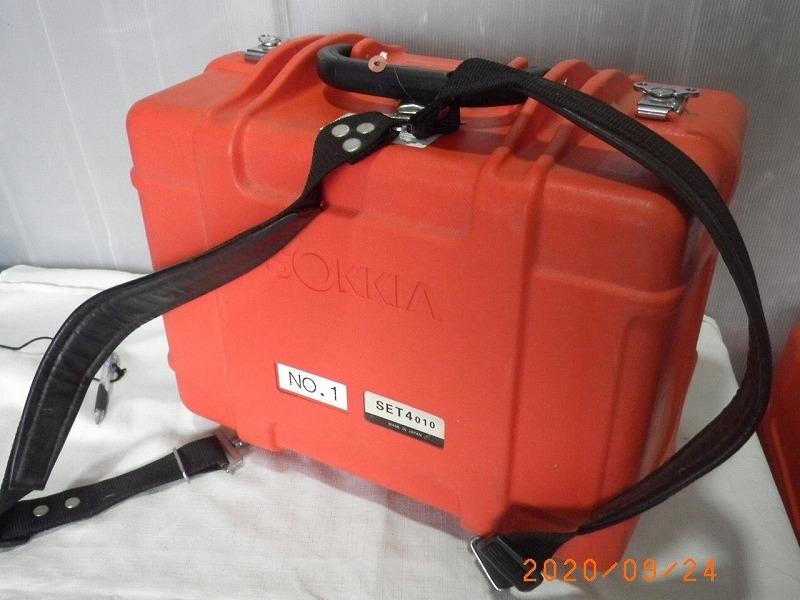 TR7△SOKKIA 測量機 SET4010 ソキア エレクトリックトータルステーション 収納ケース付 ジャンク 現状渡し【J0924K6 1F-20】拍卖