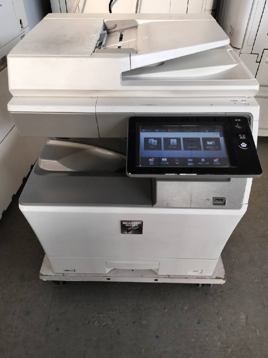 ◇特価SHARP シャープ MX-C305W ☆A4デジタルフルカラー複合機☆印字18792枚 C/F/P/S 両面印刷 Wi-Fi 【E0909M3BH】拍卖