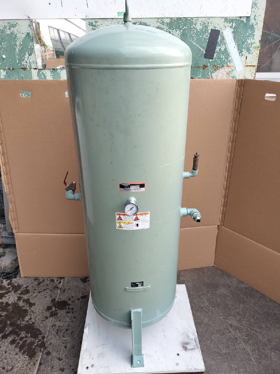 ◇エアータンク/サブタンク/富士コンプレッサー/コンプレッサー/220H /エアタンク/縦型エアータンク【E1010M9BH】拍卖