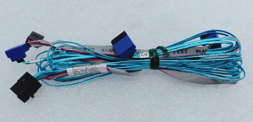 ●在庫有 Supermicro純正 MiniSAS HD to SATAx4 ケーブル CBL-SAST-0811 (50/50/60/70cm)拍卖