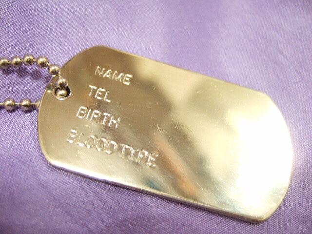 横浜最新 魅惑のドッグタグ ペンダント5個セット★70cmチェーン付き メンズレディース パーツ部品卸し 送料220円ξbalnξξ115拍卖