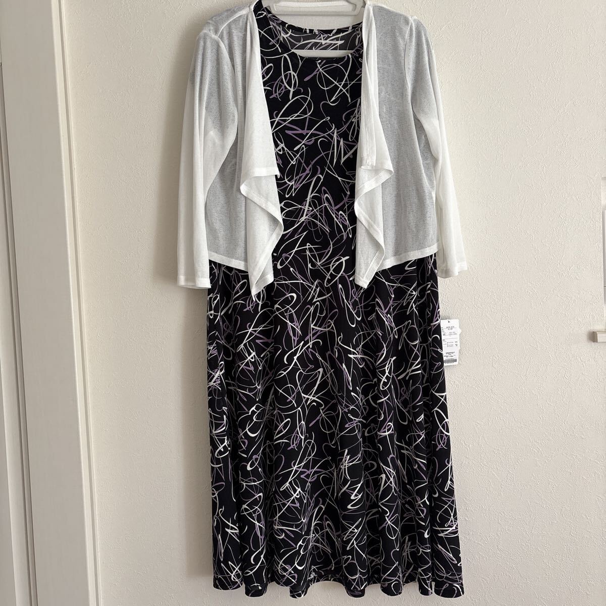 アンサンブル ワンピース セットアップ 薄手カーディガン 拍卖