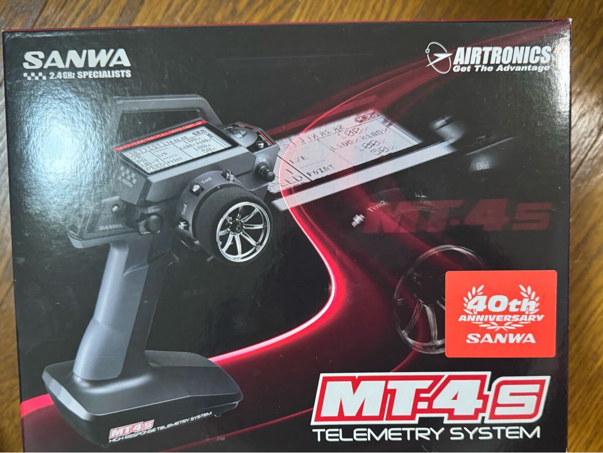 三和MT-4Sピアノブラックラジコン送信機のみ40周年記念アニバサリーモデル拍卖