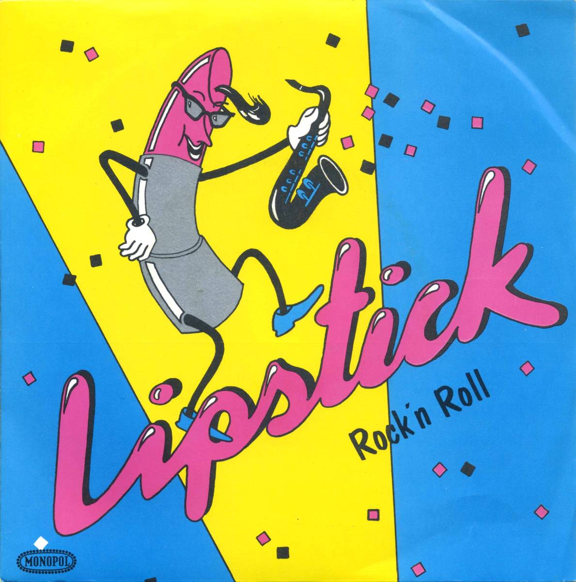 【新品】廃盤 EP レコード ★ 超内容最高!!!! メガポップ サウンド ★ LIPSTICK / Rock'n roll ★ ネオロカ ロックンロール ネオロカビリー拍卖